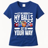 Cool Billiards Design Funny Billiard Pool Player Gift Womens T-Shirt