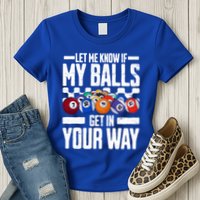 Cool Billiards Design Funny Billiard Pool Player Gift Womens T-Shirt