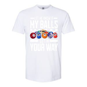 Cool Billiards Design Funny Billiard Pool Player Gift Softstyle CVC T-Shirt