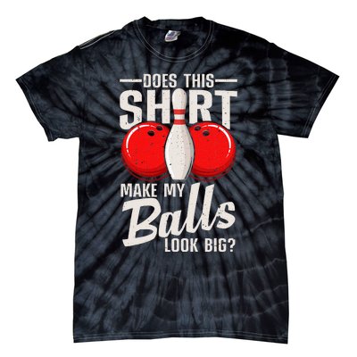 Cool Bowling Design Bowling Ball Sport Bowler Tie-Dye T-Shirt