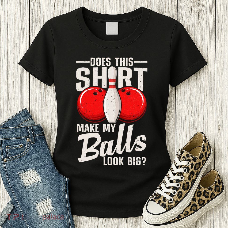 Cool Bowling Design Bowling Ball Sport Bowler Women's T-Shirt