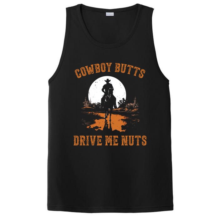 Cowboy Butts Drive Me Nuts PosiCharge Competitor Tank