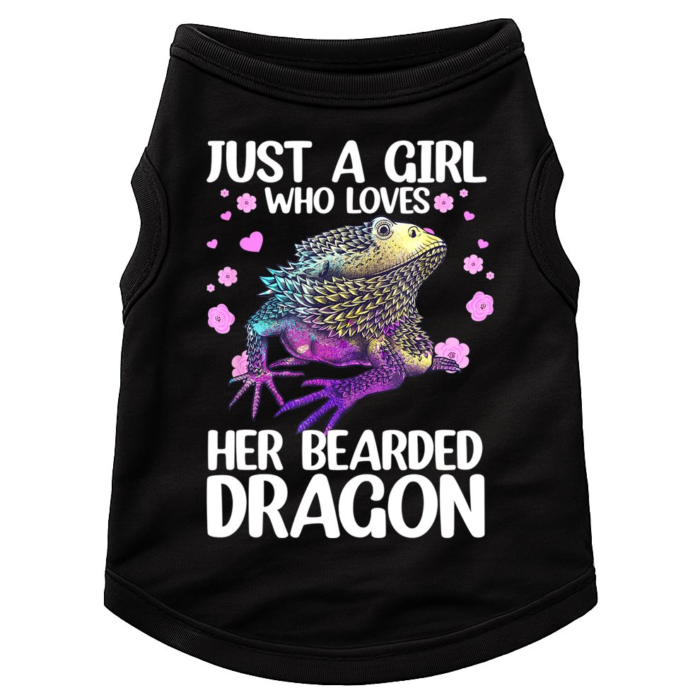 Cute Bearded Dragon For Women Girls Bearded Dragon Lovers Doggie Tank
