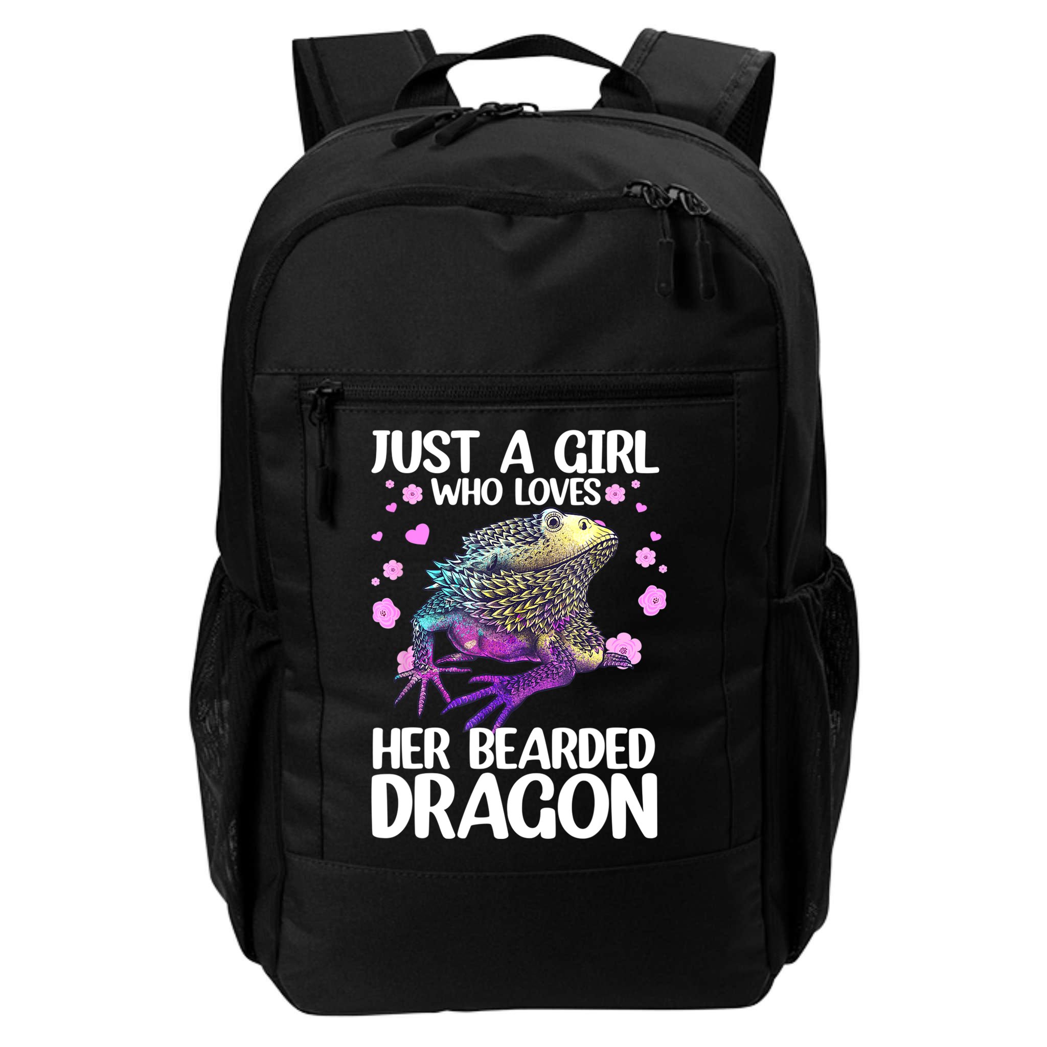 Cute Bearded Dragon For Women Girls Bearded Dragon Lovers Backpack