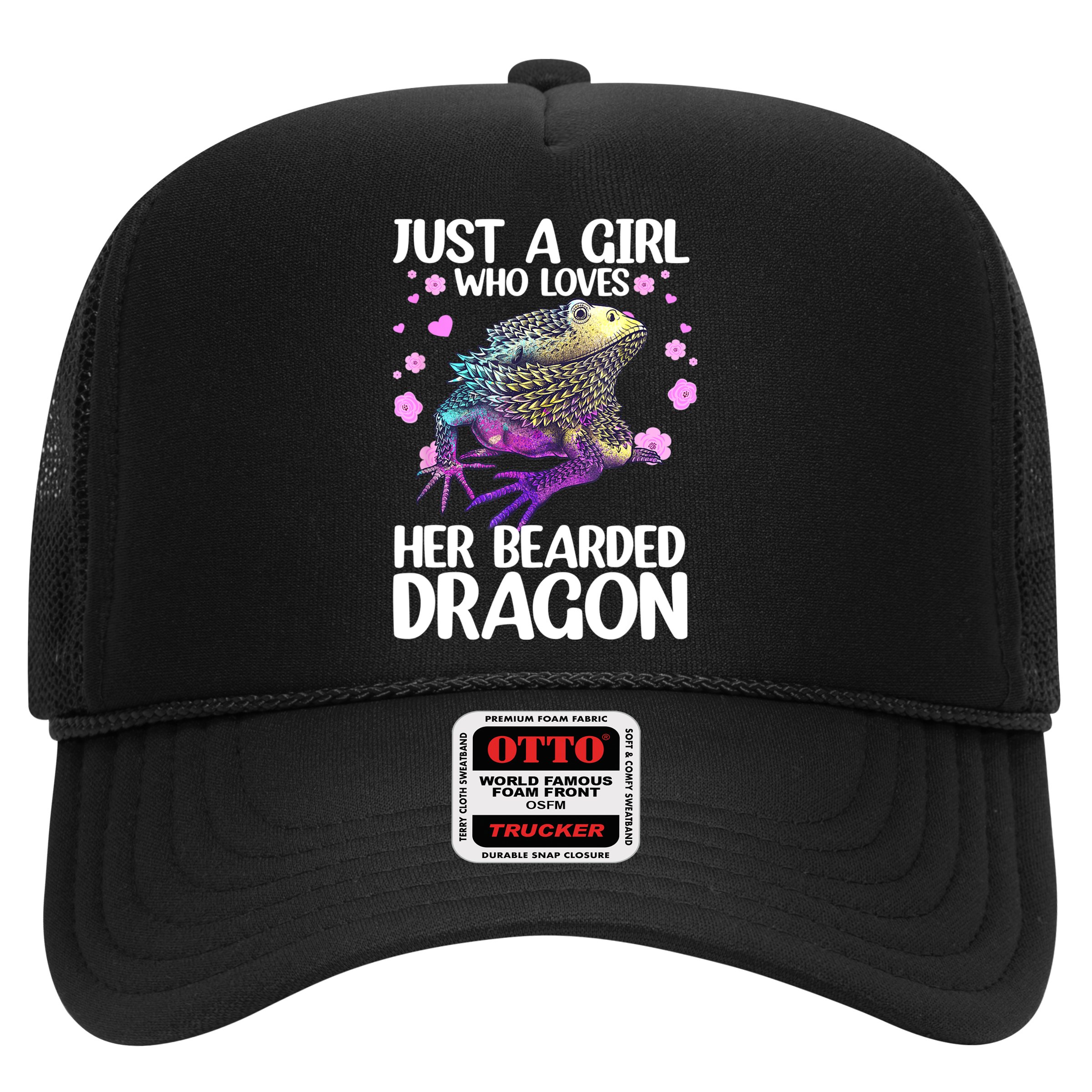 Cute Bearded Dragon For Women Girls Bearded Dragon Lovers Hat