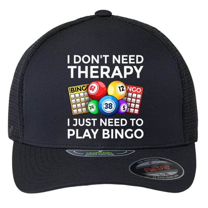 Cute Bingo Design For Wo Casino Gambling Bingo Lovers Flexfit Unipanel Trucker Cap