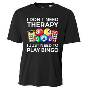 Cute Bingo Design For Wo Casino Gambling Bingo Lovers Cooling Performance Crew T-Shirt