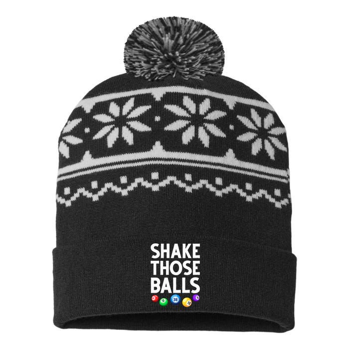 Cute Bingo Designs Casino Gambling Bingo Lovers USA-Made Snowflake Beanie