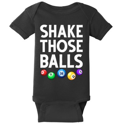 Cute Bingo Designs Casino Gambling Bingo Lovers Baby Bodysuit