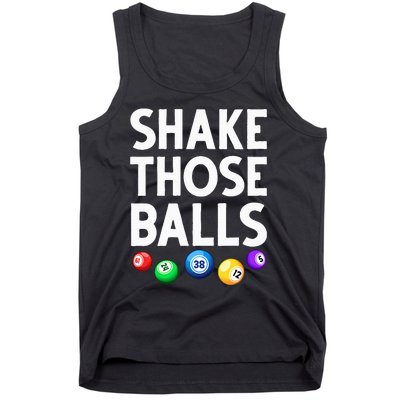 Cute Bingo Designs Casino Gambling Bingo Lovers Tank Top