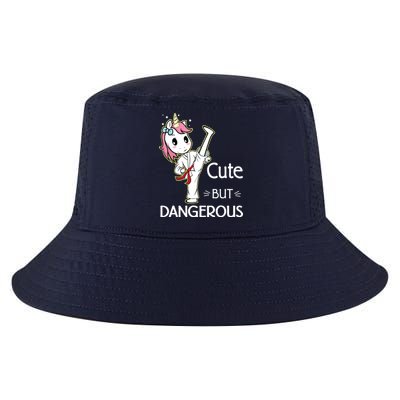 Cute But Dangerous Funny Karate Taekwondo Cool Comfort Performance Bucket Hat