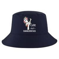 Cute But Dangerous Funny Karate Taekwondo Cool Comfort Performance Bucket Hat