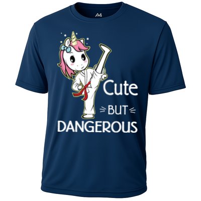 Cute But Dangerous Funny Karate Taekwondo Performance Shirt