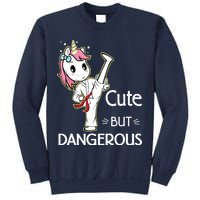 Cute But Dangerous Funny Karate Taekwondo Sweatshirt