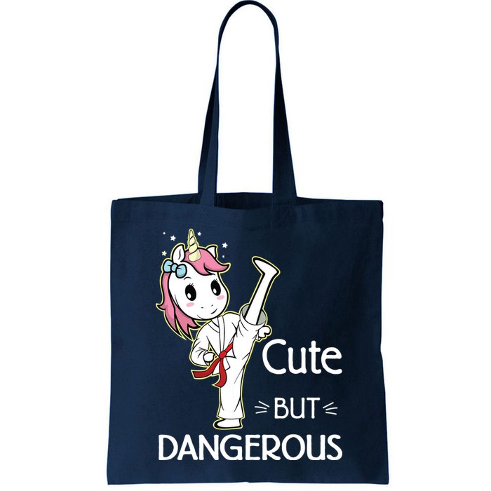 Cute But Dangerous Funny Karate Taekwondo Bag