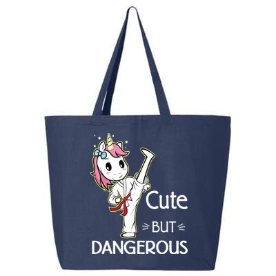 Cute But Dangerous Funny Karate Taekwondo 25L Jumbo Tote
