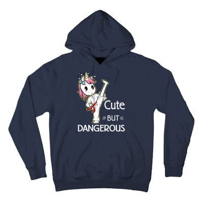 Cute But Dangerous Funny Karate Taekwondo Tall Hoodie