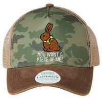 Chocolate Bunny Do You Want Piece Of Me Easter Rabbit  Legacy Tie Dye Trucker Hat