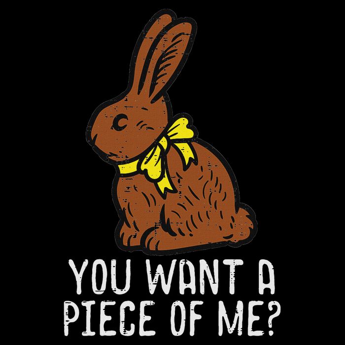 Chocolate Bunny Do You Want Piece Of Me Easter Rabbit  Impact Tech Backpack