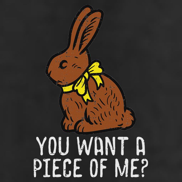 Chocolate Bunny Do You Want Piece Of Me Easter Rabbit  Adult Drive Performance Visor