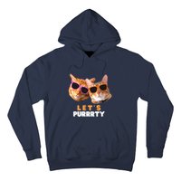 Cat Bachelorette Design Orange Cats Hoodie