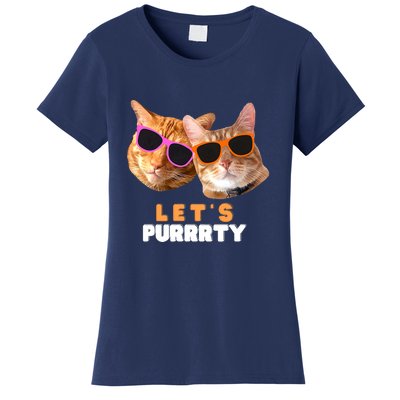 Cat Bachelorette Design Orange Cats Women's T-Shirt