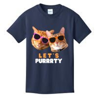 Cat Bachelorette Design Orange Cats Kids T-Shirt