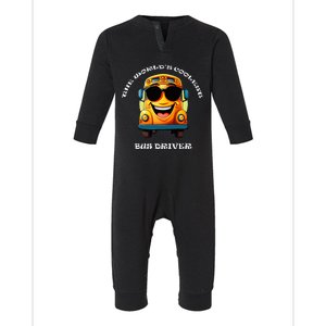 Coolest Bus Driver Infant Fleece One Piece