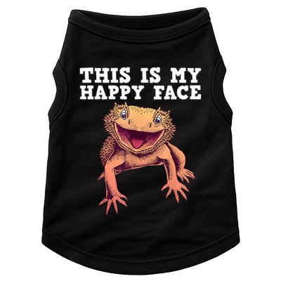 Cute Bearded Dragon For Women Reptile Lizard Pet Lover Doggie Tank