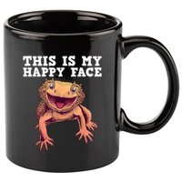 Cute Bearded Dragon For Women Reptile Lizard Pet Lover 11oz C Handle Ceramic Mug