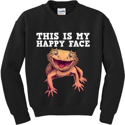 Cute Bearded Dragon For Women Reptile Lizard Pet Lover Kids Sweatshirt