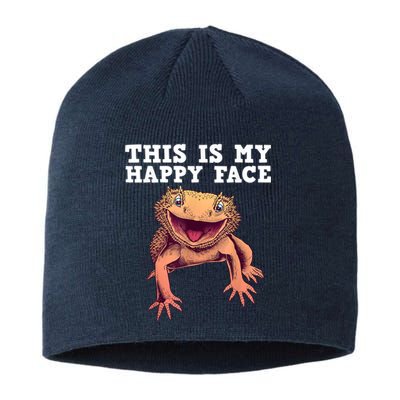 Cute Bearded Dragon For Women Reptile Lizard Pet Lover Sustainable Beanie