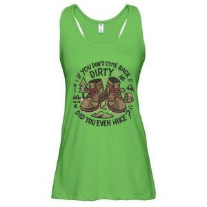 Come Back Dirty Hiking Adventure Design Ladies Essential Flowy Tank