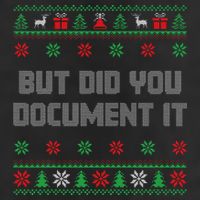 Christmas But Did You Document It Ugly Office Party Sweater 11oz C Handle Ceramic Mug