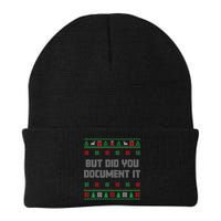 Christmas But Did You Document It Ugly Office Party Sweater Beanie