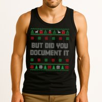 Christmas But Did You Document It Ugly Office Party Sweater Tank Top
