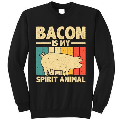 Cool Bacon Design Bacon Pig Pork Lover Sweatshirt