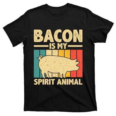 Cool Bacon Design Bacon Pig Pork Lover T-Shirt