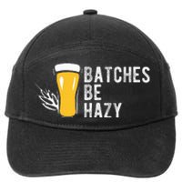 Craft Beer Design Gift Batches Be Hazy For Home Brewing 7-Panel Snapback Hat