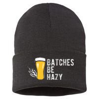 Craft Beer Design Gift Batches Be Hazy For Home Brewing Sustainable Knit Beanie