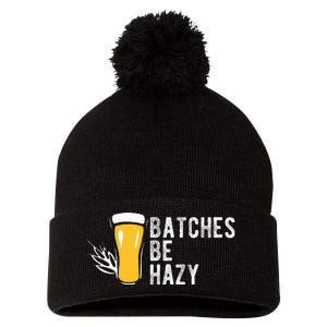 Craft Beer Design Gift Batches Be Hazy For Home Brewing Pom Pom 12in Knit Beanie