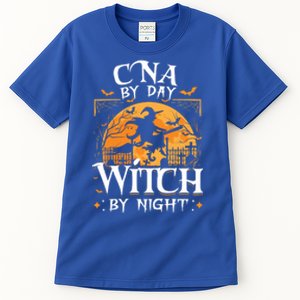 Cna By Day Witch By Night Halloween For Nurse Gift Tall T-Shirt