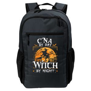 Cna By Day Witch By Night Halloween For Nurse Gift Daily Commute Backpack