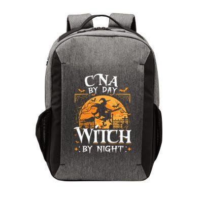 Cna By Day Witch By Night Halloween For Nurse Gift Vector Backpack