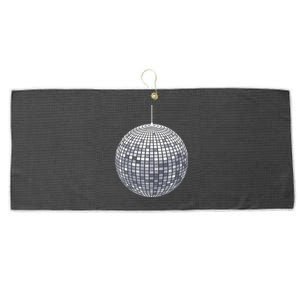 Cute Ball Disco Funny Dancer Seventies Dance Teacher Gift Large Microfiber Waffle Golf Towel