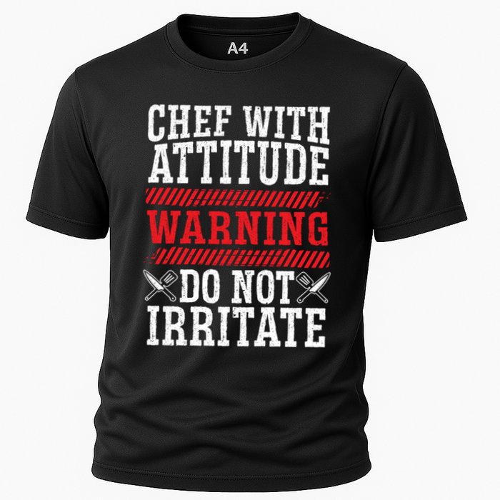 Culinary Badass Distressed Chef Gift Performance Shirt