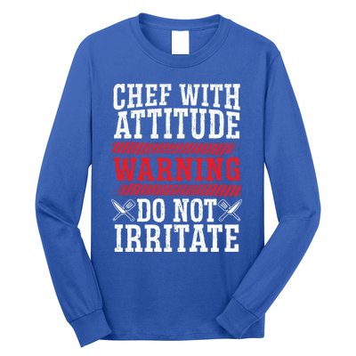 Culinary Badass Distressed Chef Gift Long Sleeve Shirt