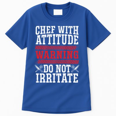 Culinary Badass Distressed Chef Gift Tall T-Shirt