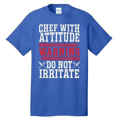 Culinary Badass Distressed Chef Gift Tall T-Shirt