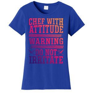 Culinary Badass Distressed Chef Gift Women's T-Shirt